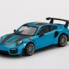 1/64 Mini GT Porsche 991 911 GT2 RS Weissach Package (Miami Blue) Car Model -Toy vehicles IMG 9844 35877.1652979150