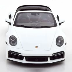 1/18 Minichamps 2020 2021 Porsche 911 Turbo S 992 Cabriolet (White) Diecast Car Model -Toy vehicles O1CN01ACsvjY256yQRLPlnK 3072107478 48638.1640893930