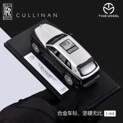 1/64 TM Time Model Rolls-Royce Mansory Cullinan (Black / Silver) Diecast Car Model