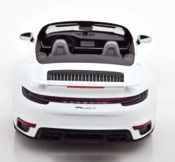 1/18 Minichamps 2020 2021 Porsche 911 Turbo S 992 Cabriolet (White) Diecast Car Model -Toy vehicles O1CN01qlgPtO256yQRYvwtE 3072107478 42922.1640893930