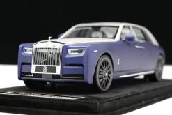1/18 HH Model Rolls-Royce Phantom Extended Wheelbase 8th Generation (Matte Purple/Silver) Resin Car Model