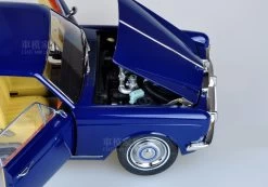 1/18 Paragon 1968 Rolls-Royce Silver Shadow Mulliner Park Ward Coupe (Blue) Diecast Car Model -Toy vehicles QQ20150415224708 32245.1429163710
