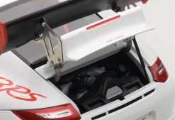 1/18 AUTOART PORSCHE 911 997 GT3 RS 3.8 WHITE W/ ORANGE RIM Diecast Model 78143 -Toy vehicles QQ20181110234736 94265.1541922574