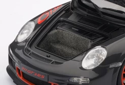1/18 AUTOART PORSCHE 911(997) GT3 RS 3.8 (GREY BLACK W/ GUARDS RED STRIPES) Diecast Model 78141 -Toy vehicles QQ20181111000104 97909.1541955817