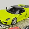 1/18 Minichamps Porsche 918 Spyder Weissach Package (Yellow) Diecast Model -Toy vehicles QQ20181111132951 65971.1541971934