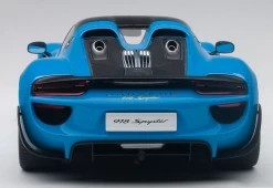 1/18 AUTOart Porsche 918 Spyder Weissach Package (Riviera Blue) Car Model -Toy vehicles QQ20181111235038 66363.1633758211
