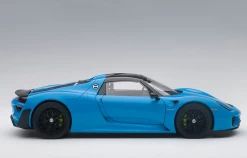 1/18 AUTOart Porsche 918 Spyder Weissach Package (Riviera Blue) Car Model -Toy vehicles QQ20181111235050 52854.1633758207