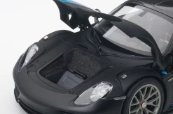 1/18 AUTOart Porsche 918 Spyder Weissach Package (Black With Martini Livery) Car Model -Toy vehicles QQ20181112000108 77747.1542044066