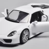 1/24 Welly FX Porsche 918 (White) Diecast Model -Toy vehicles QQ20181124234031 56733.1543132466