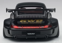1/18 AUTOart Porsche 911 RWB 993 (MATT BLACK/GOLD WHEELS) Car Model -Toy vehicles QQ20190101233717 07639.1546415037