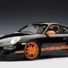 1/12 AUTOart PORSCHE 911 (997) GT3 RS - BLACK WITH ORANGE STRIPES Diecast Car Model 12116 -Toy vehicles QQ20190224123237 16124.1551040529