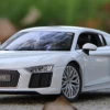 1/24 Welly FX Audi R8 V10 2nd Generation Type 4S (White) Diecast Car Model -Toy vehicles QQ20190613172151 28190.1560471980