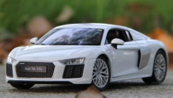 1/24 Welly FX Audi R8 V10 2nd Generation Type 4S (White) Diecast Car Model