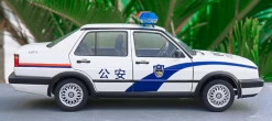1/18 Dealer Edition Volkswagen VW Jetta GT 2nd Generation (A2, Typ 20E/1G; 1984–1992) Police Car Diecast Car Model -Toy vehicles QQ20190623164432 04055.1561333584