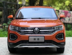 1/18 Dealer Edition 2019 Volkswagen VW Tayron Touareg (Orange) Diecast Car Model -Toy vehicles QQ20190728210134 29761.1564373492