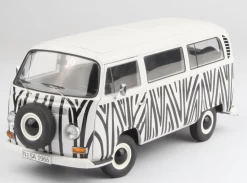 1/18 Schuco Volkswagen VW T2A Bus Safari Diecast Car Model
