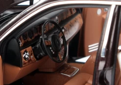 1/18 Kyosho Rolls-Royce Phantom EWB Extended Wheelbase (Brown / Silver) Diecast Car Model Limited -Toy vehicles QQ20190901092617 22187.1567355361