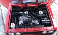 1/18 Welly Volkswagen VW Golf 1 Golf I GTI 1st Generation (MK1/A1, Typ 17; 1974–1983) (Red) Diecast Car Model -Toy vehicles QQ20190902114608 02124.1567450353