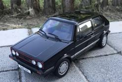 1/18 Welly Volkswagen VW Golf 1 Golf I GTI 1st Generation (MK1/A1, Typ 17; 1974–1983) (Black) Diecast Car Model -Toy vehicles QQ20190902114622 16071.1567450247