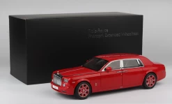 1/18 Kyosho Rolls-Royce Phantom EWB Extended Wheelbase (China Red) Diecast Car Model Limited