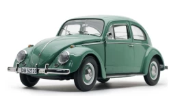 1/12 Sunstar 1961 Volkswagen VW Beetle (Green) Diecast Car Model Limited