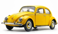 1/12 Sunstar 1961 Volkswagen VW Beetle (Yellow) Diecast Car Model Limited