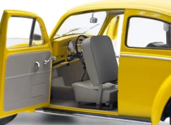 1/12 Sunstar 1961 Volkswagen VW Beetle (Yellow) Diecast Car Model Limited -Toy vehicles QQ20191009101845 34842.1570641599