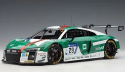 1/18 AUTOart 2017 Audi R8 LMS 24HR Nurburgring Winner K.Van Derlinde, C.De Phillippi, M.Winkelhock #29 Car Model