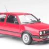 1/18 Norev 1990 Volkswagen VW Golf II GTI 2nd Generation (MK2/A2, Typ 19E/1G; 1983–1992) (Red) Diecast Car Model