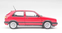 1/18 Norev 1990 Volkswagen VW Golf II GTI 2nd Generation (MK2/A2, Typ 19E/1G; 1983–1992) (Red) Diecast Car Model -Toy vehicles QQ20191128183217 08404.1575001549