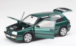 1/18 Norev 1996 Volkswagen VW Golf III VR6 3rd Generation (MK3/A3, Typ 1H/1E/1V; 1991–1998) (Green) Diecast Car Model -Toy vehicles QQ20191128202048 21432.1575001722