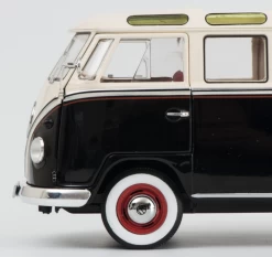 1/18 Schuco Volkswagen VW T1b Samba (Black / White) Diecast Car Model -Toy vehicles QQ20200226225941 21134.1582786875