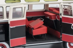 1/18 Schuco Volkswagen VW T1b Samba (Black / White) Diecast Car Model -Toy vehicles QQ20200226230003 07230.1582786867