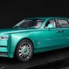 1/18 HH Model Rolls-Royce Phantom Extended Wheelbase 8th Generation (Green) Resin Car Model -Toy vehicles QQ20200318134810 81961.1584564623