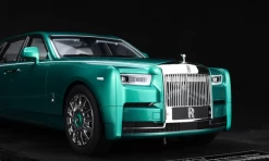 1/18 HH Model Rolls-Royce Phantom Extended Wheelbase 8th Generation (Green) Resin Car Model -Toy vehicles QQ20200318134843 91868.1584564606