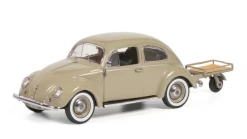 1/43 Schuco Volkswagen VW Beetle Käfer W. Auto Porter Diecast Car Model