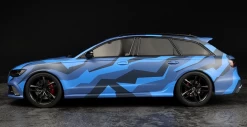 1/18 GT Spirit GTSpirit Audi RS6 Avant (Blue Camouflage) Resin Car Model Limited -Toy vehicles QQ20200710204609 02206.1594439231