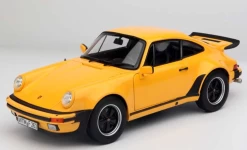 1/18 Norev Porsche 911 930 Turbo 3.3 (Orange Yellow) Diecast Car Model