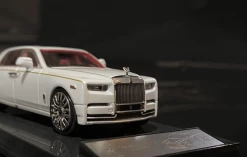 1/64 Rolls-Royce Phantom VIII 8th Generation (Pearl White) Car Model -Toy vehicles QQ20201108204043 67529.1654136919