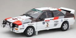 Sunstar 1/18 Audi Quattro A2 - #2 H.Mikkola/A.Hertz - Winner Rally Argentina 1983 Diecast Car Model