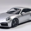 1/18 Dealer Edition 2020 2021 Porsche 911 Turbo S 992 (Silver) Diecast Car Model -Toy vehicles QQ20210202105556 84856.1652938594