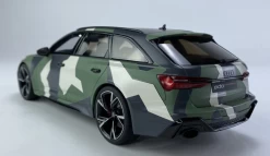 1/18 GT Spirit Audi RS6 C8 Camouflage With Roof Top Resin Car Model Limited -Toy vehicles QQ20210225104244 29664.1614278616