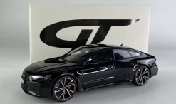 1/18 GT Spirit 2021 Audi RS7 Sportback (Mythos Black With Night Package) Resin Car Model Limited