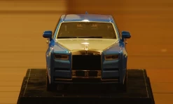 1/18 HH Model Rolls-Royce Phantom Extended Wheelbase 8th Generation Alps (Blue With Silver Top) Resin Car Model Limited (ETA June-July 2021) -Toy vehicles QQ20210330114735 08590.1617130156