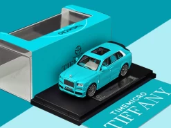 1/64 Time Micro Rolls-Royce Mansory Cullinan (Tiffany Blue) Diecast Car Model