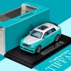 1/64 Time Micro Rolls-Royce Mansory Cullinan (Tiffany Blue With Silver Top) Diecast Car Model -Toy vehicles QQ20210418120408 19590.1618772780