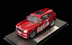 1/64 Rolls-Royce Mansory Cullinan (Coca Cola Edition) Diecast Car Model