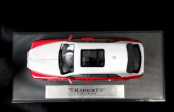 1/64 Rolls-Royce Mansory Cullinan (Metallic Red With Silver Top) Diecast Car Model -Toy vehicles QQ20210418123114 09841.1618774396