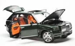 1/18 Dealer Edition Rolls-Royce RR Cullinan (Green) Fully Open Diecast Car Model -Toy vehicles QQ20210421203219 41873.1652308690