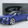 1/18 GT Spirit Audi RS6 C8 (Nogaro Blue) Resin Car Model -Toy vehicles QQ20220222124633 76581.1645562841